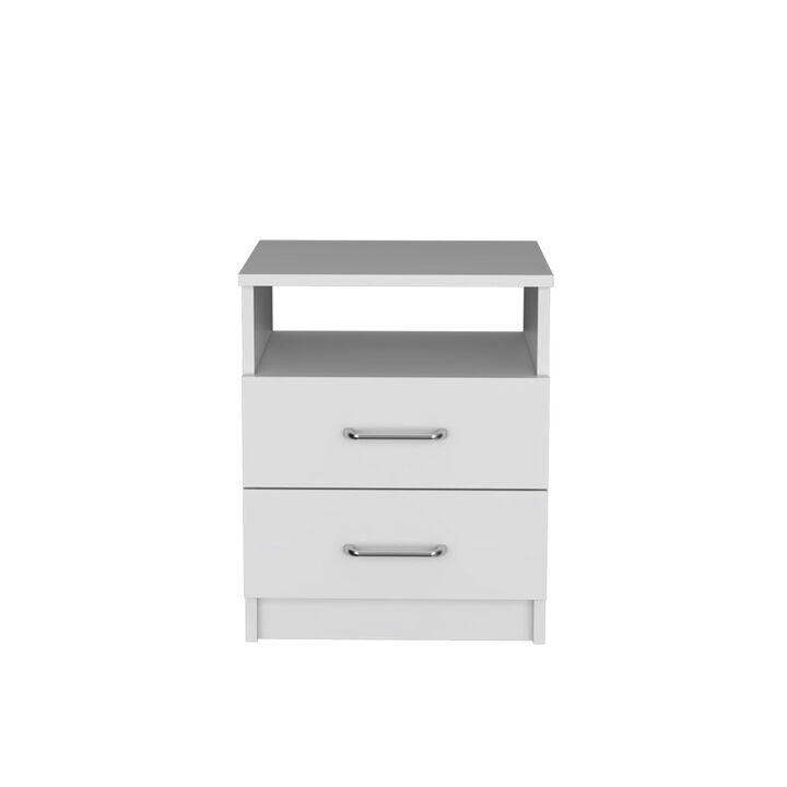 Nightstand Olienza, Bedroom, White