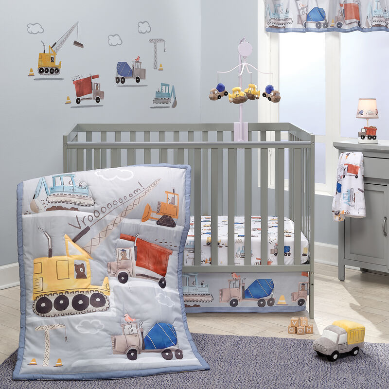 Bedtime Originals Construction Zone Trucks Wall Decals/Stickers
