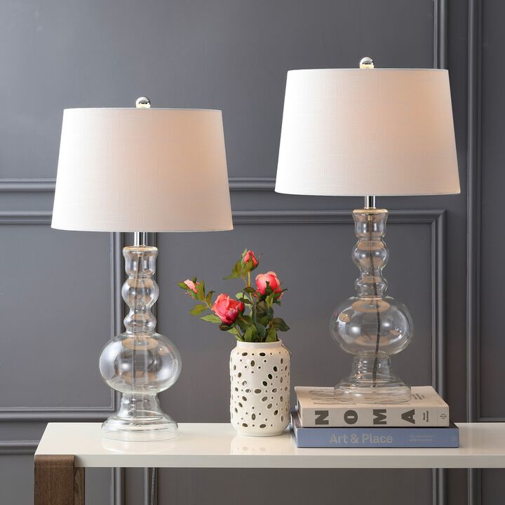 Genie Glass LED Table Lamp (Set of 2)