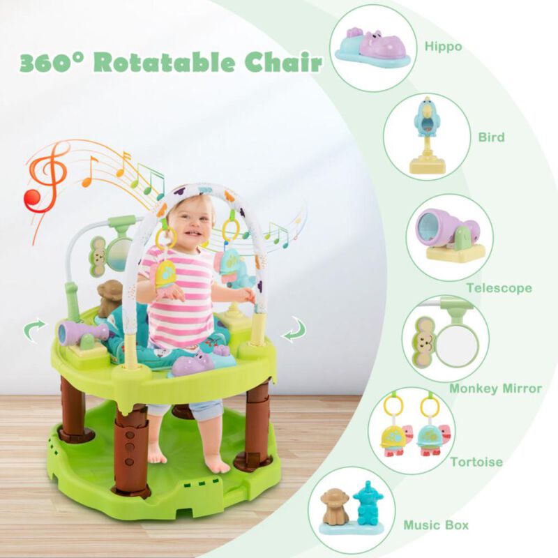 Hivvago 3-in-1 Baby Activity Center with 3-position for 0-24 Months