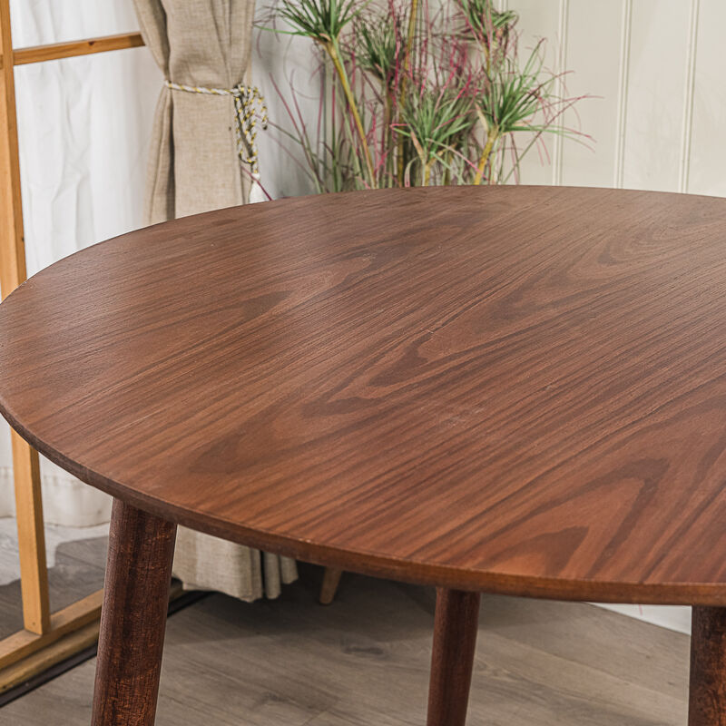 Dining Table for 4 People Round Wood