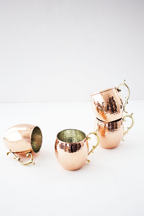 Coppermill Kitchen Vintage Inspired Mule Mugs Set/4