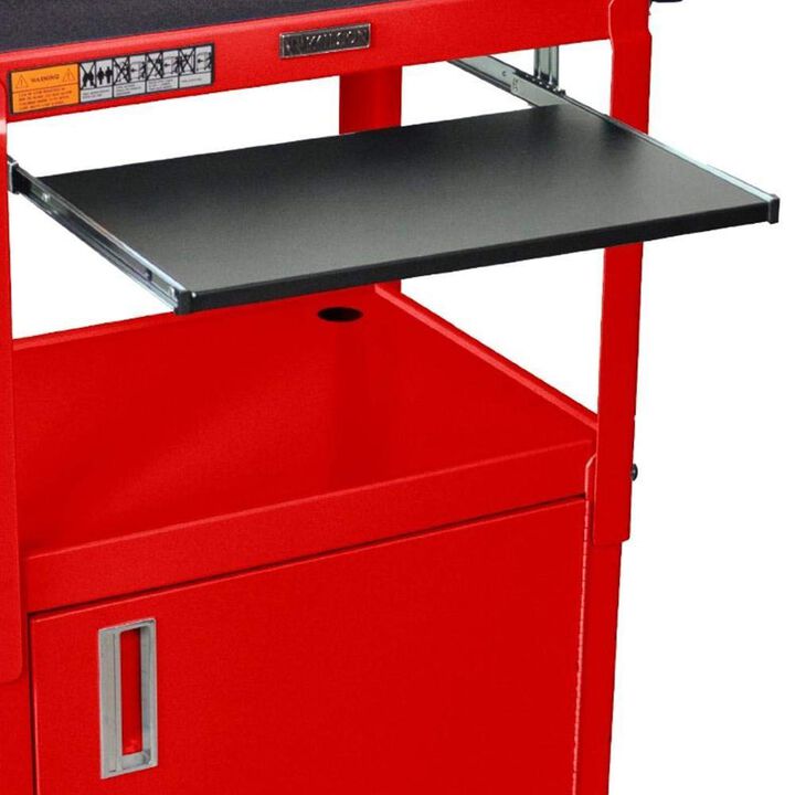 Luxor FurnLUXOR AVJ42KBC-RD Presentation Cart
