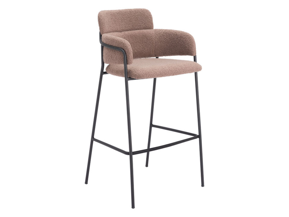 Marcel Barstool (Set of 2) Brown