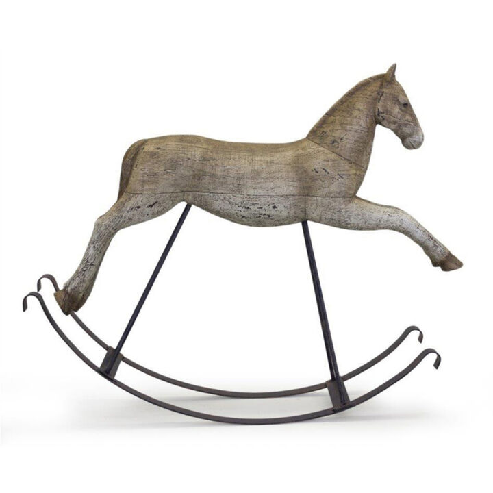 Horse Rocker Decorative Children's Rocking Toy or Home Decor Accent