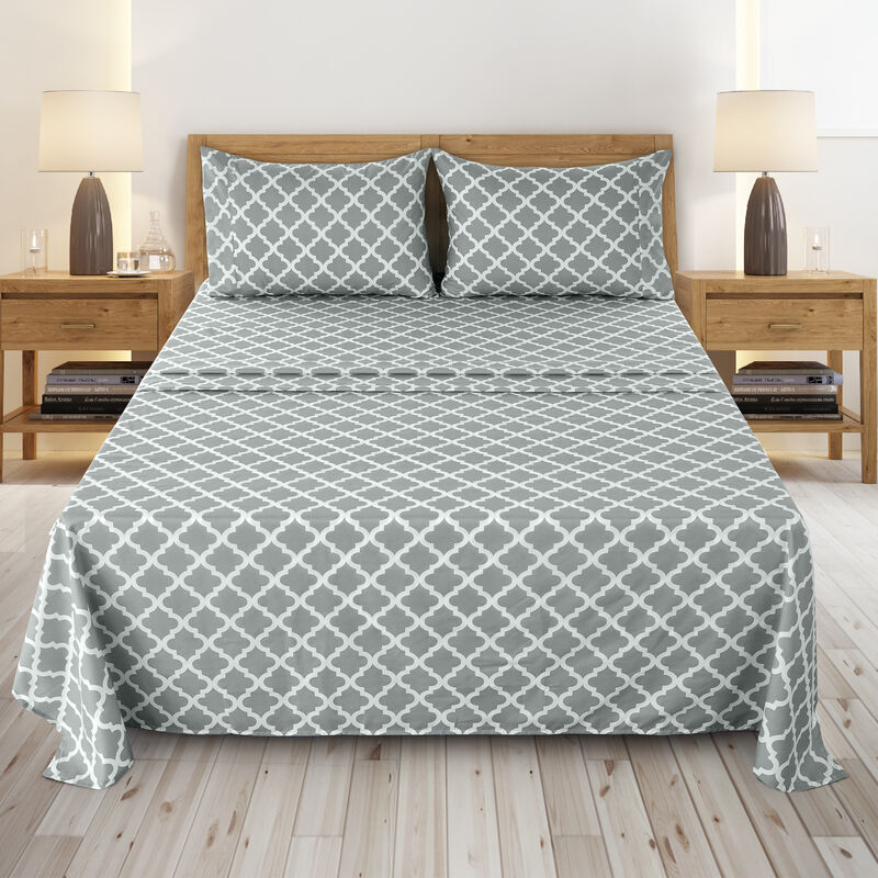Lux Decor Collection Bed Sheets - Brushed Microfiber Sheet Set
