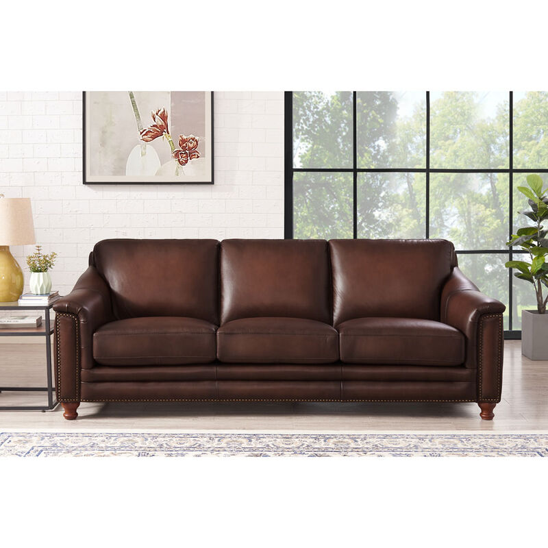 Belfast Top Grain Leather Sofa