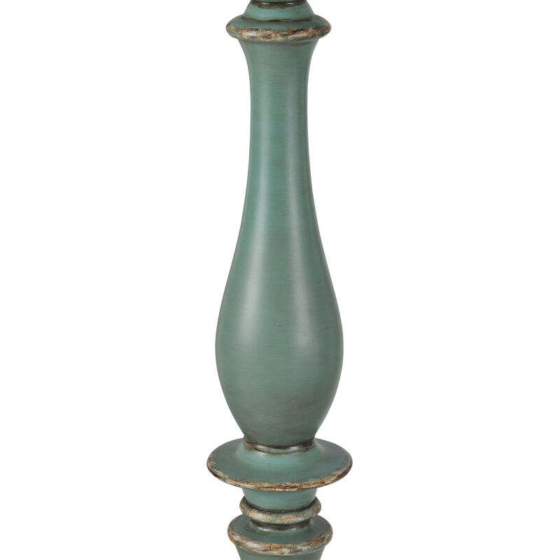 Avignon Blue Floor Lamp