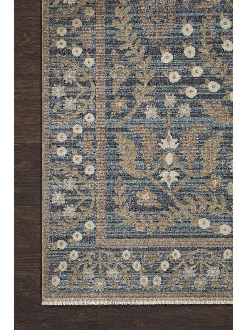 Holland HLD04 Navy 7'10" x 10'2" Rug by Rifle Paper Co.