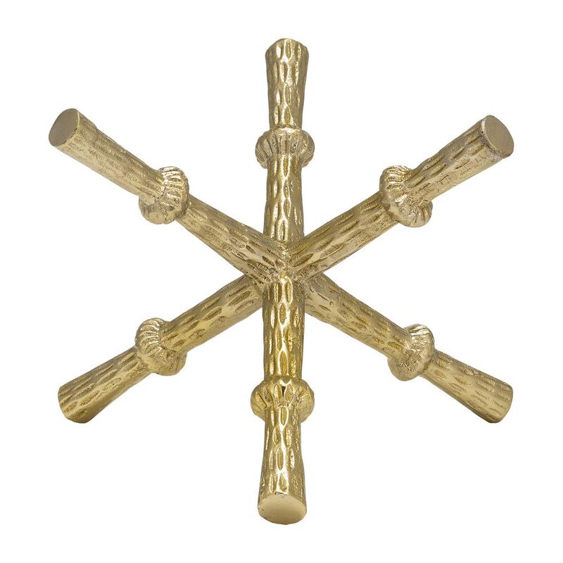 Sagebrook Home Metal, 10h Jack Orb, Gold