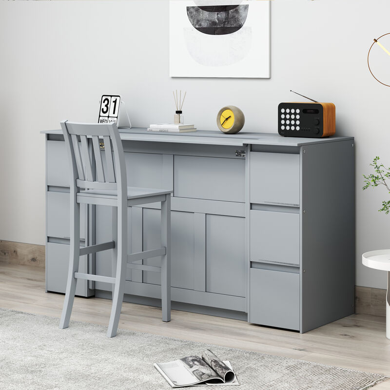 Merax Murphy Bed with Drawers