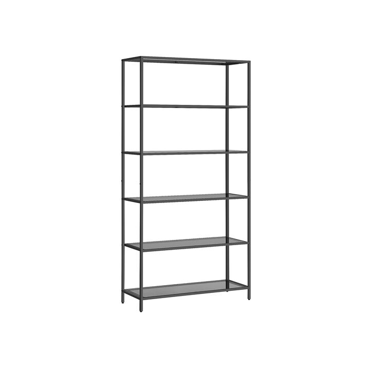 6-Tier Shelving Unit for Ample Storage and Versatile Organization