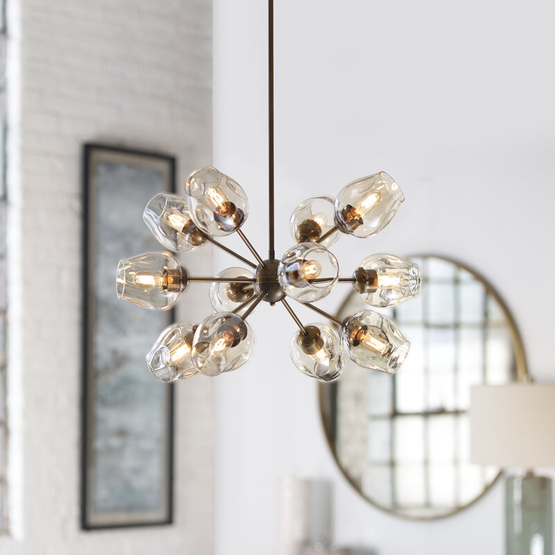 Chet 12 Light Sputnik Chandelier