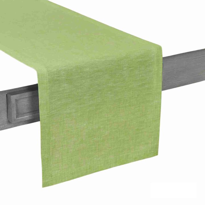Solino Home 100% Pure Linen Table Runner | Athena for Thanksgiving, Christmas