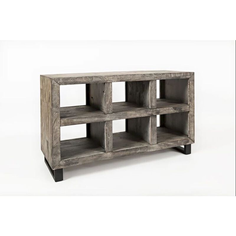 Jofran Mulholland Drive Modern Distressed Solid Wood 47 Sofa Table