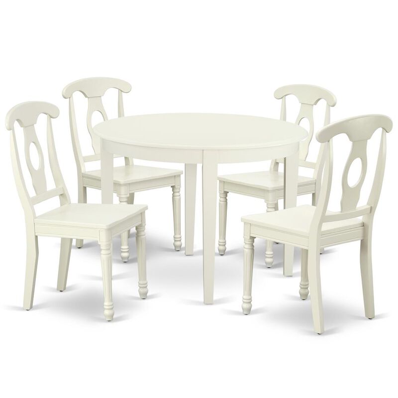 Dining Room Set Linen White