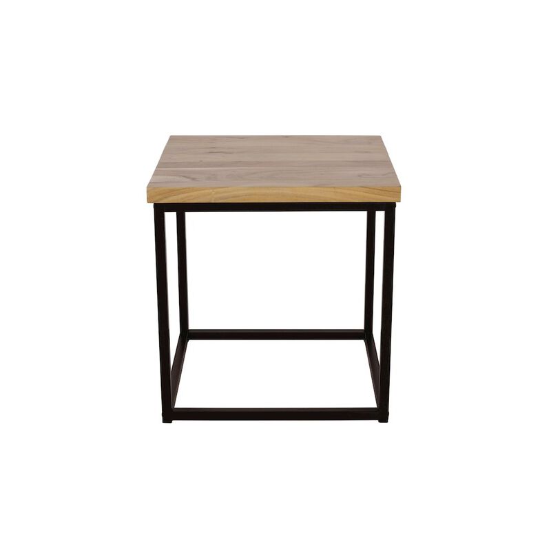 Ames Solid Wood Modern End Table