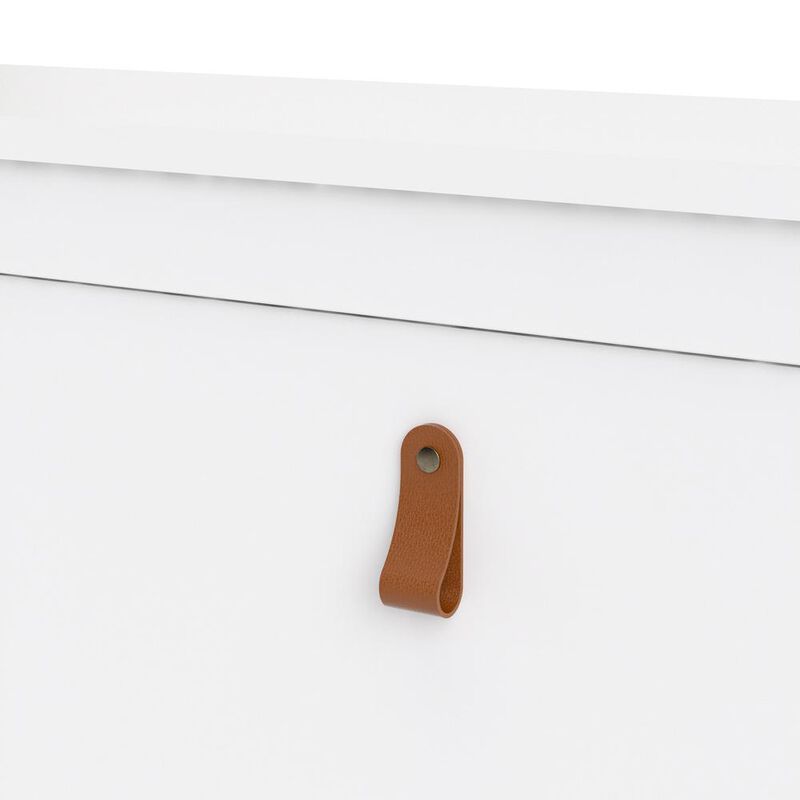 Tvilum Madrid 4 Drawer Shoe Cabinet, White