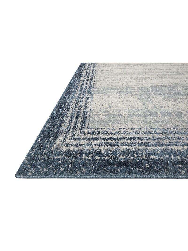 Austen AUS02 Pebble/Blue 3'11" x 5'7" Rug