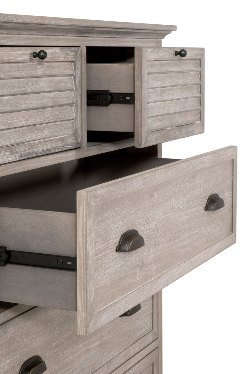 Eden 5-Drawer High Chest