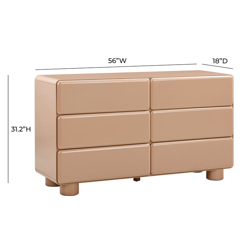 Tammy White 6-Drawer Dresser