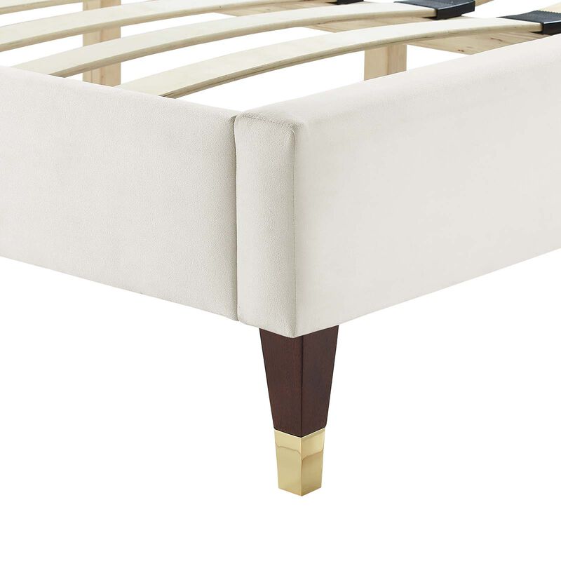 Modway - Yasmine Channel Tufted Performance Velvet Full Platform Bed