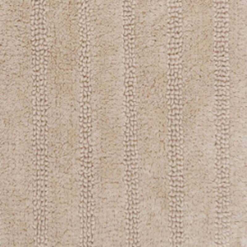 Knightsbridge Linear 220 GSF Reversible Bath Rug 24 x 40 - White