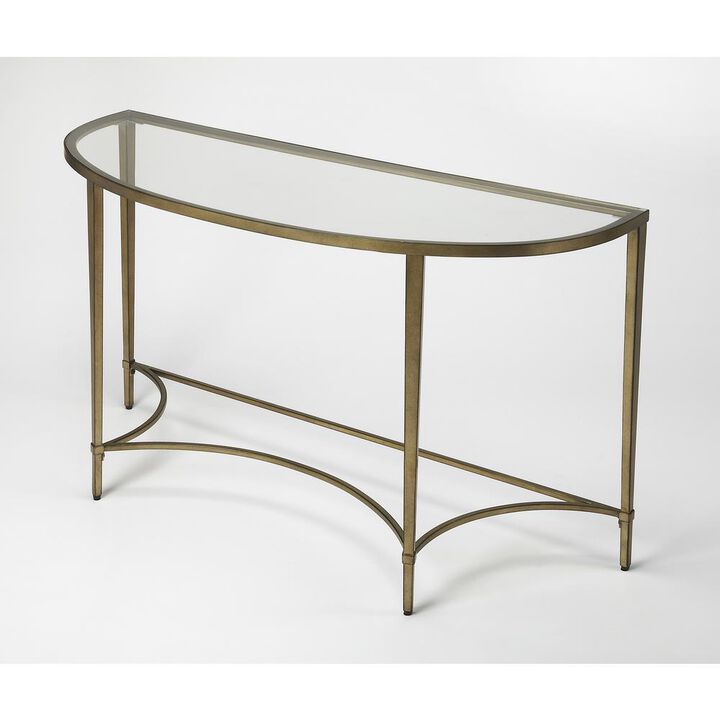 Gold Demilne Console Table, Belen Kox