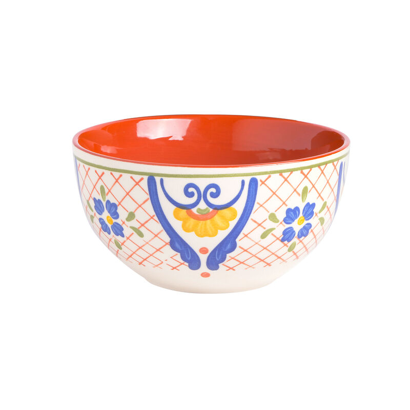 Laurie Gates Tierra 4 Piece 6 Inch Stoneware Cereal Bowl Set in Assorted Designs