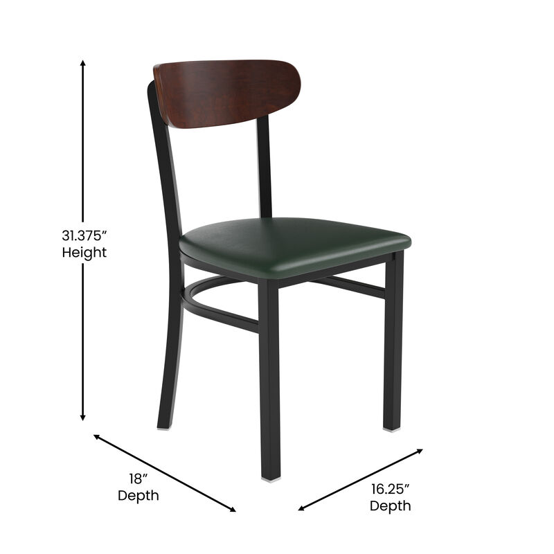 Metal/Wood Restaurant Chairs