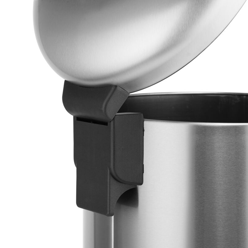 8 Gallon Stainless Steel Round Kitchen Step Trash Can