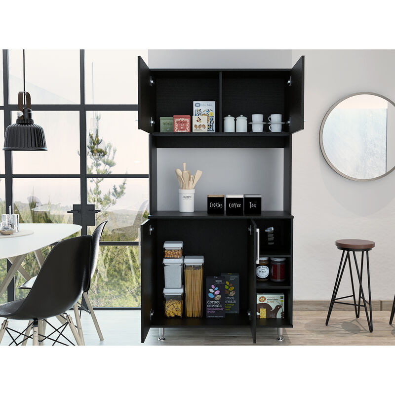 Bayshore 3-Shelf Pantry Cabinet Wengue