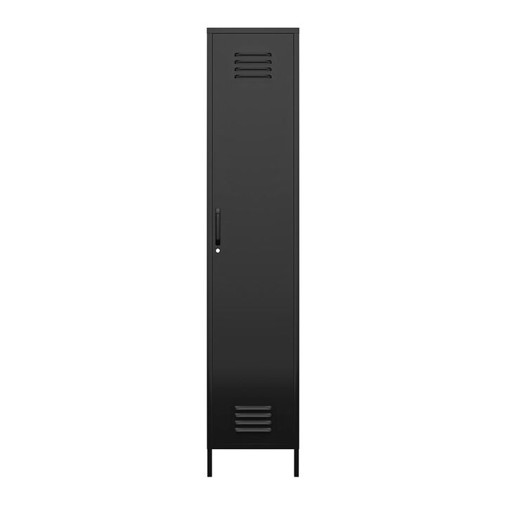 Shadwick 1 Door Tall Single Metal Locker Storage Cabinet