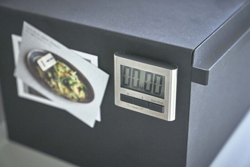 Bread Box - Steel, Black