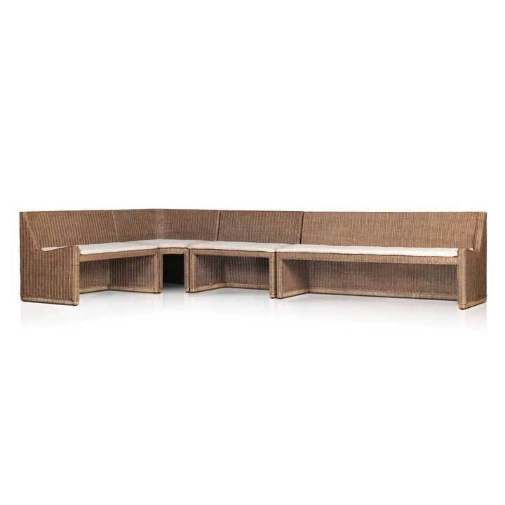 Senna 144" Right Arm Facing Dining Banquette