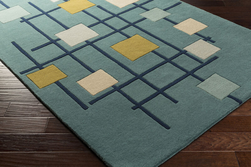 Forum FM-7201 10' x 14' Blue Rug