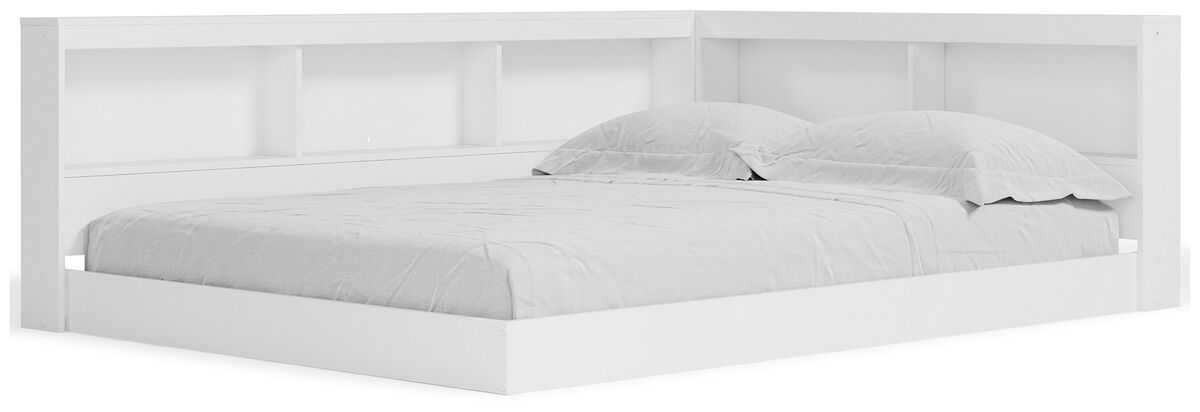 Full Bookcase Storage Bed