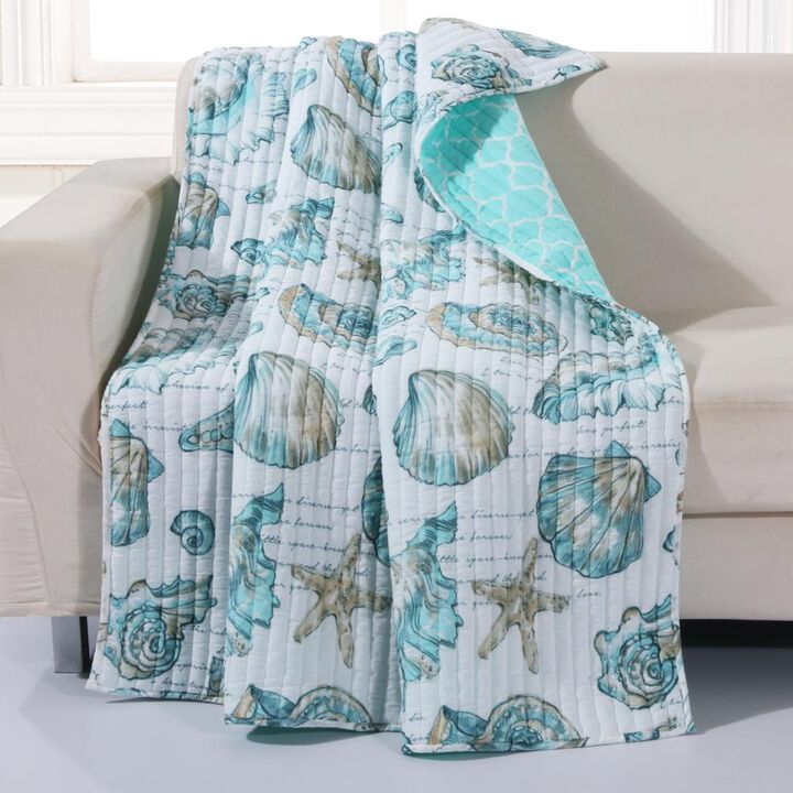 Barefoot Bungalow Cruz Accessory Throw Blanket - 50"x60", Multicolor