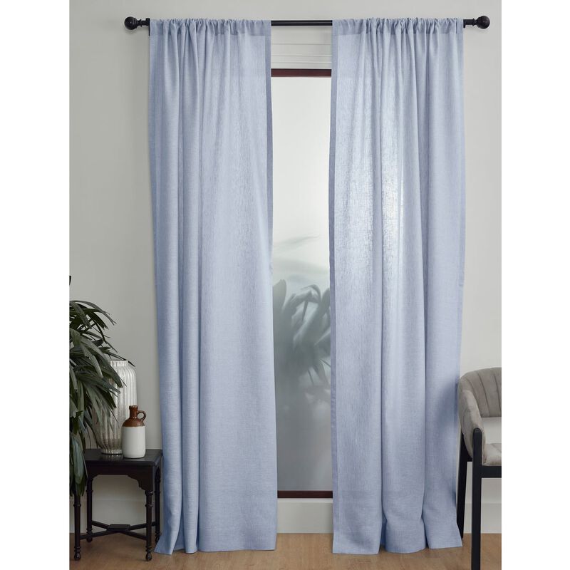 Solino Home 100% Pure Linen Curtain | Linen for Thanksgiving, Christmas