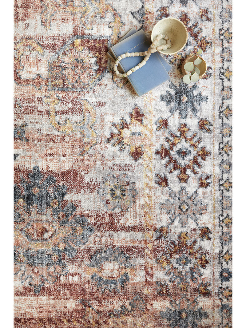 Cassandra CSN06 Rust/Multi 7'10" x 10' Rug