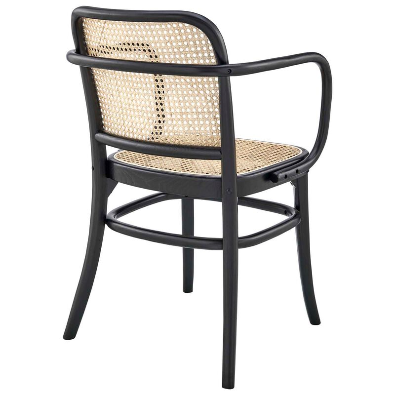 Winona Wood Dining Chair-Benzara