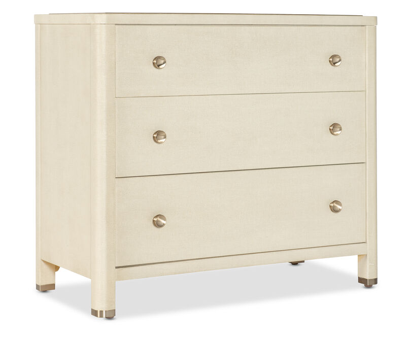Archives Raffia 3-Drawer Chest
