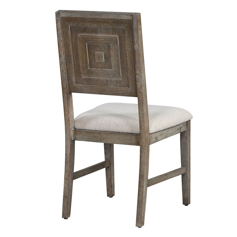 Merax 6-Piece Retro Wood Dining Set