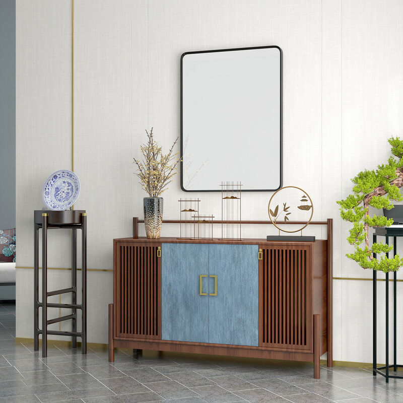 30 x 22 Inch Wall Mirror Aluminum Frame Rectangular Wall Mirrors for Bathroom