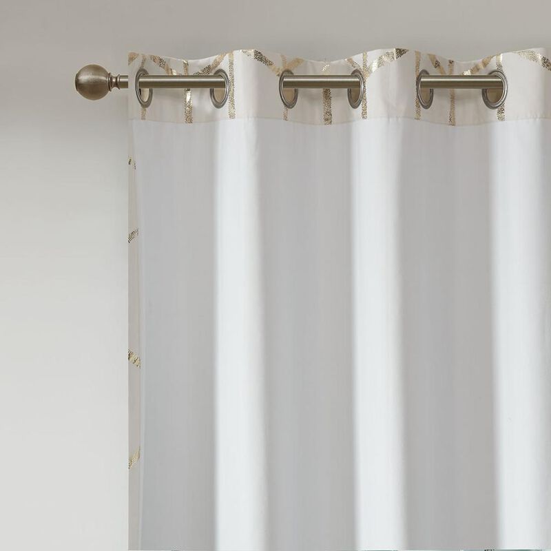 Belen Kox Metallic Total Blackout Window Panel, Belen Kox