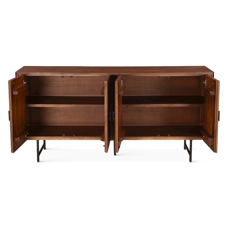World Interiors Halden 67 Sideboard Pecan Brown