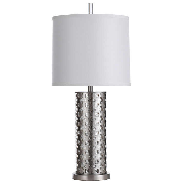 Brushed Steel Lamp (Set of 2)