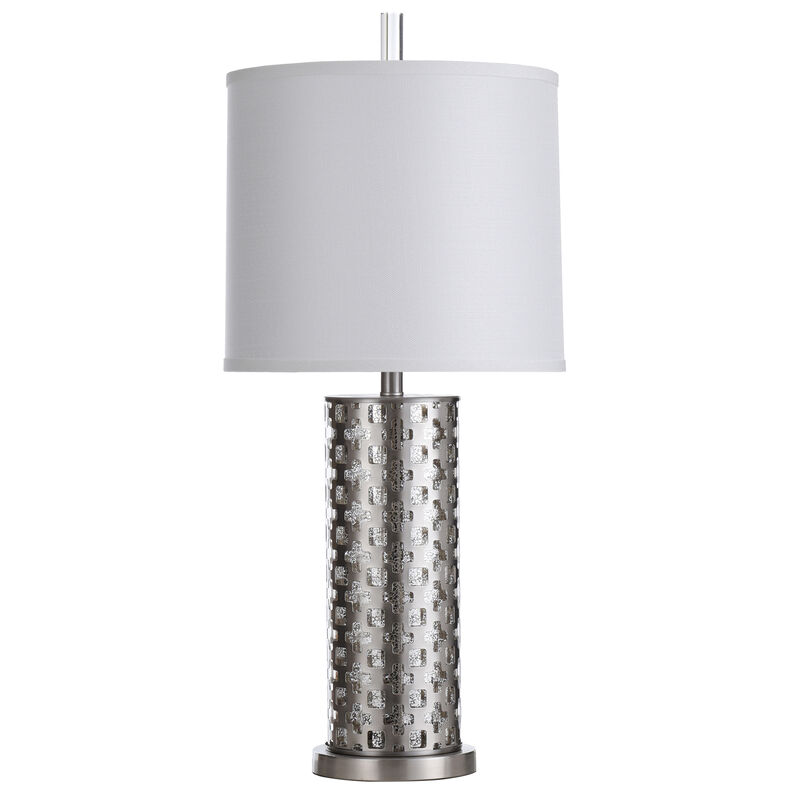 Brushed Steel Lamp (Set of 2)