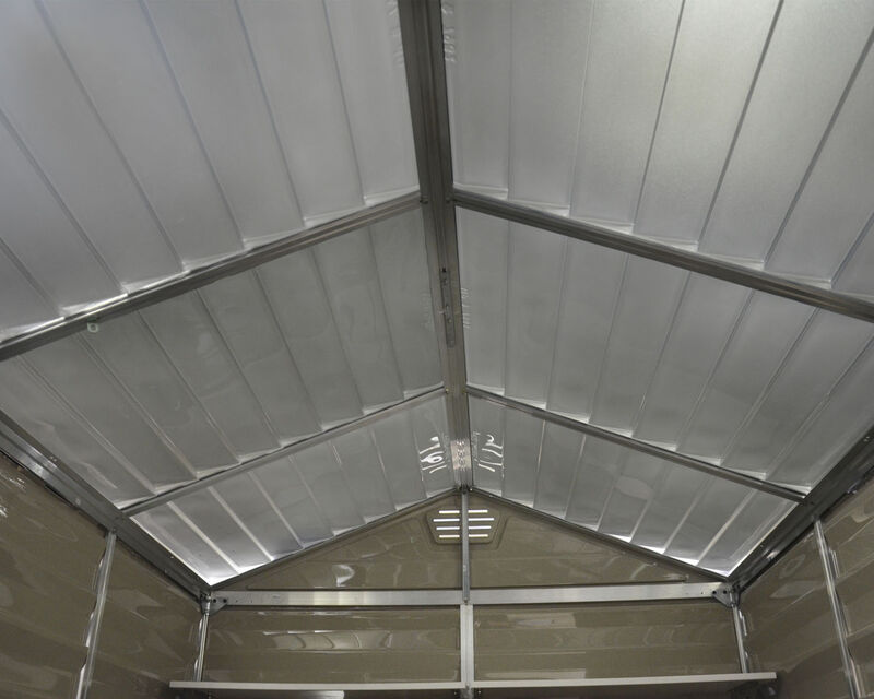 Palram - Canopia SkyLight 6' x 8' Shed - Tan