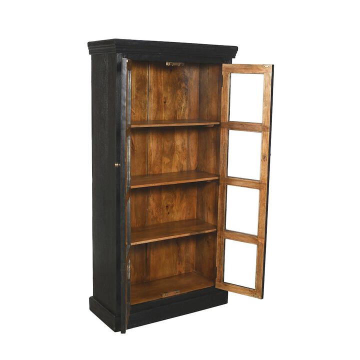 Alex Hamilton Peachtree 2-Door Mango Wood Cabinet